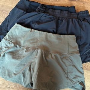 Lululemon shorts set of 3